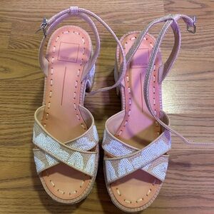 Dolce Vita Women's Cream Sandals - Eniko